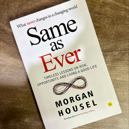 Same As Ever by Morgan Housel – Timeless Lessons About Risk, Behavior & Human Nature